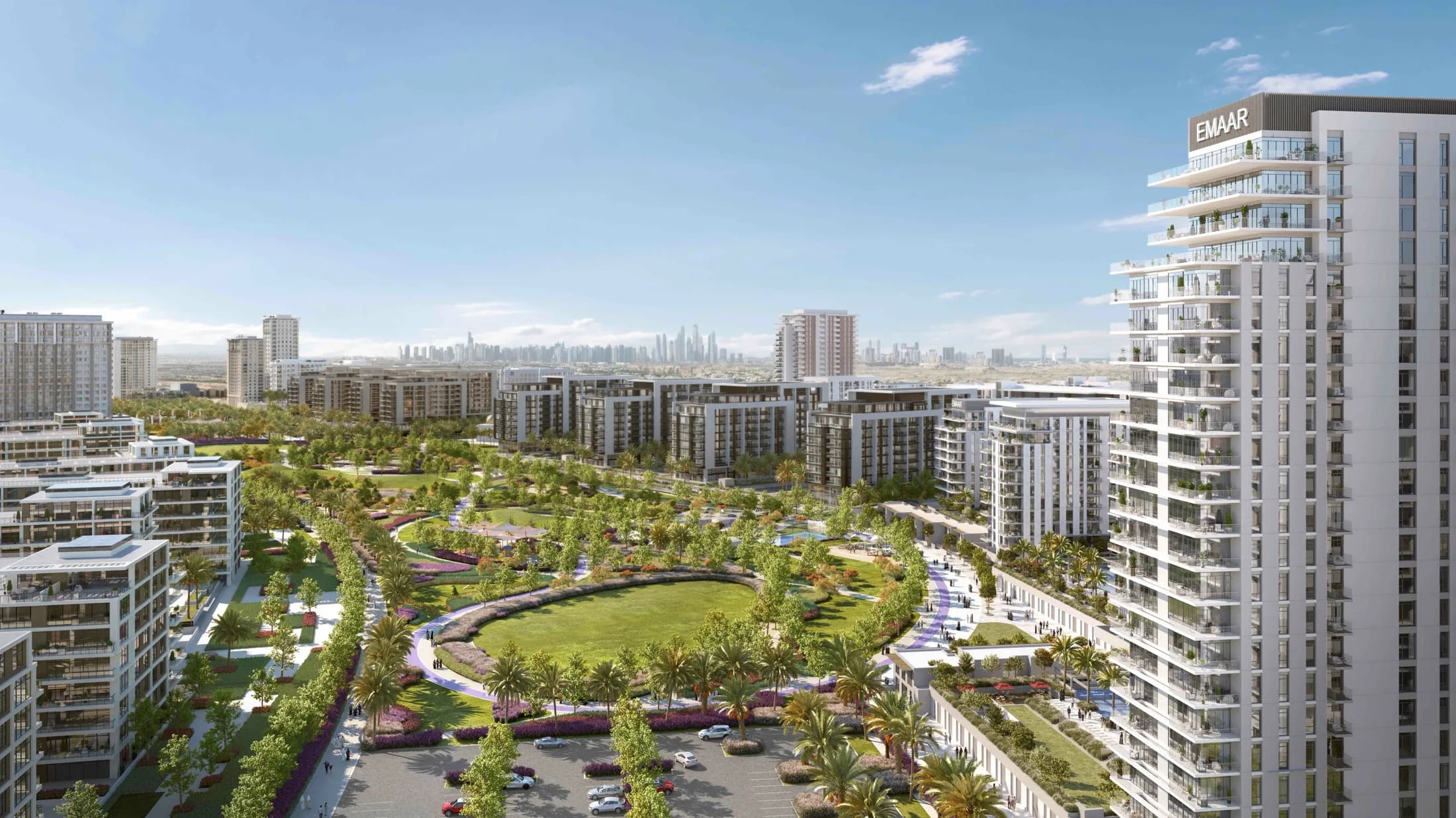 Green Square residences within Dubai Hills Estate